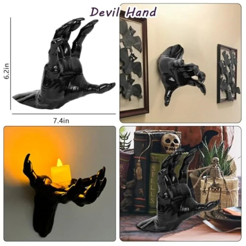 Chilling Grasp Wall Art for Spooky Celebrations
