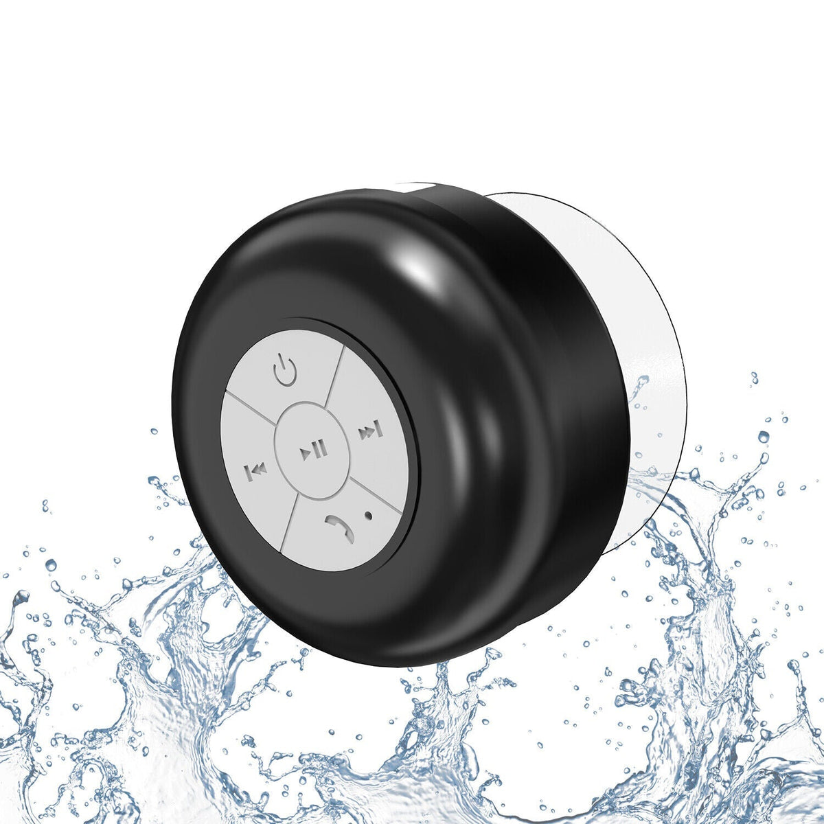 Waterproof Bluetooth Speaker for Showers and Outdoors