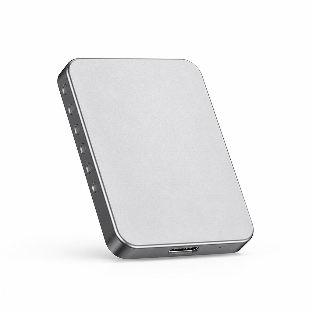 Portable Metal Magnetic SSD (512GB)
