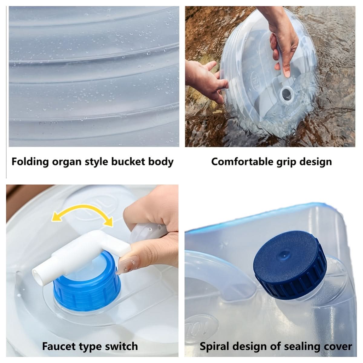 AquaNest – Collapsible Water Storage Solution for Adventures