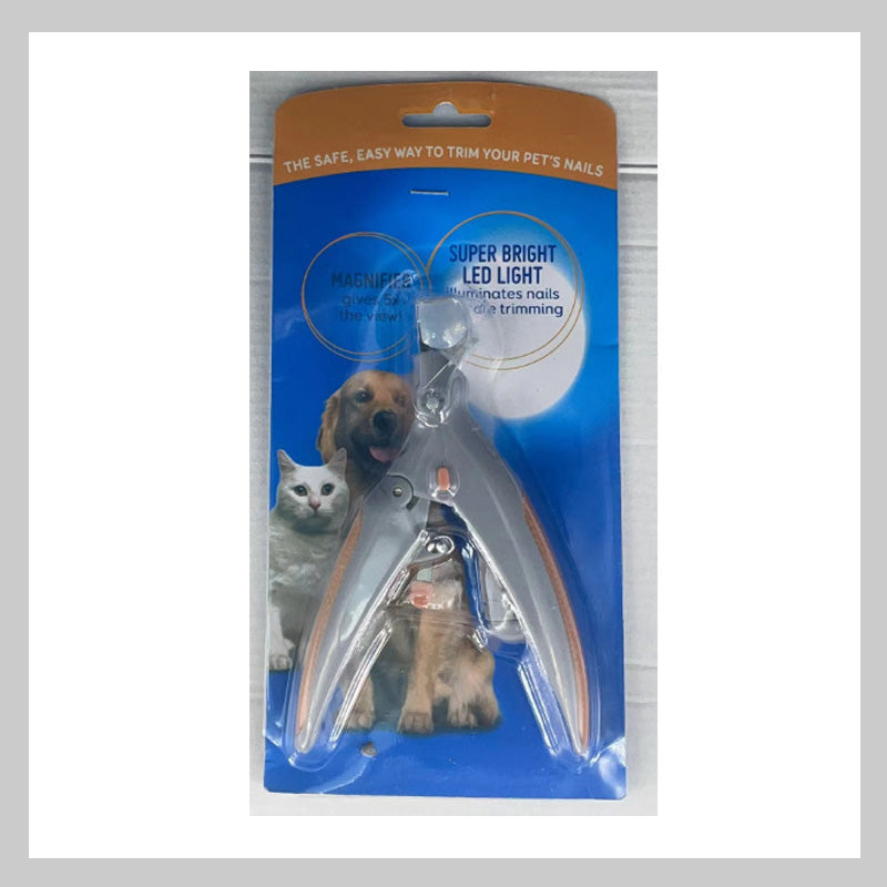 Smart Pet Nail Trimmer with Illuminating LED Feature