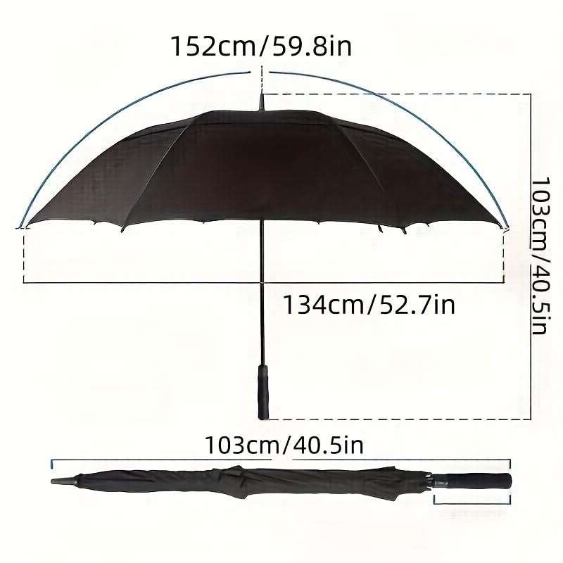 TitanShield – Oversized Golf Umbrella for Ultimate Coverage