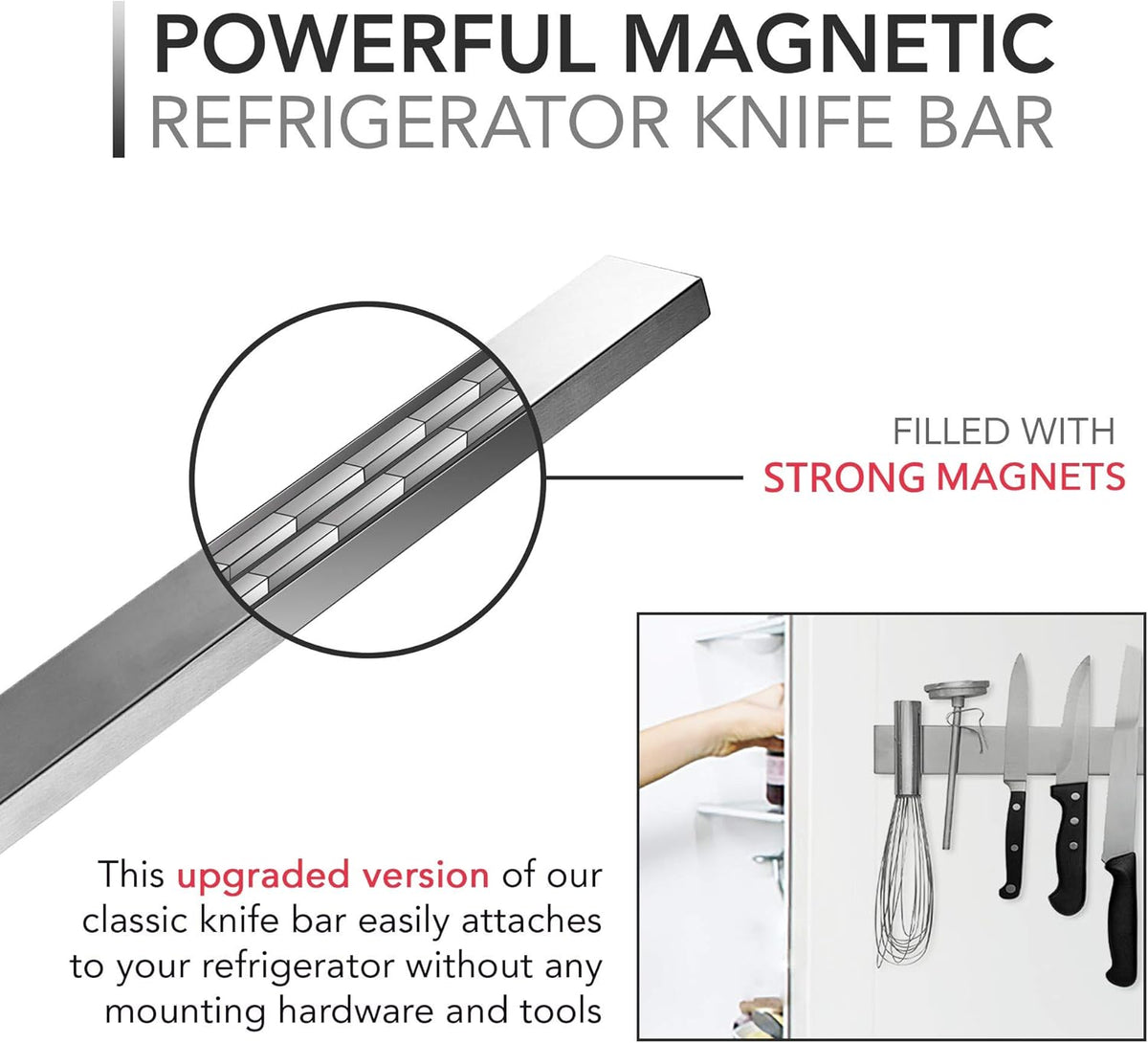 14-Inch Magnetic Tool Organizer for Kitchen and More