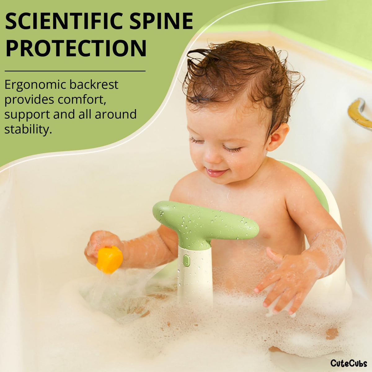 Comfortable Baby Bath Support Seat
