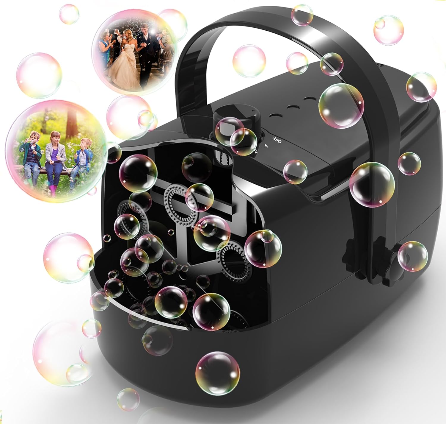 Colorful Bubble Extravaganza Machine
