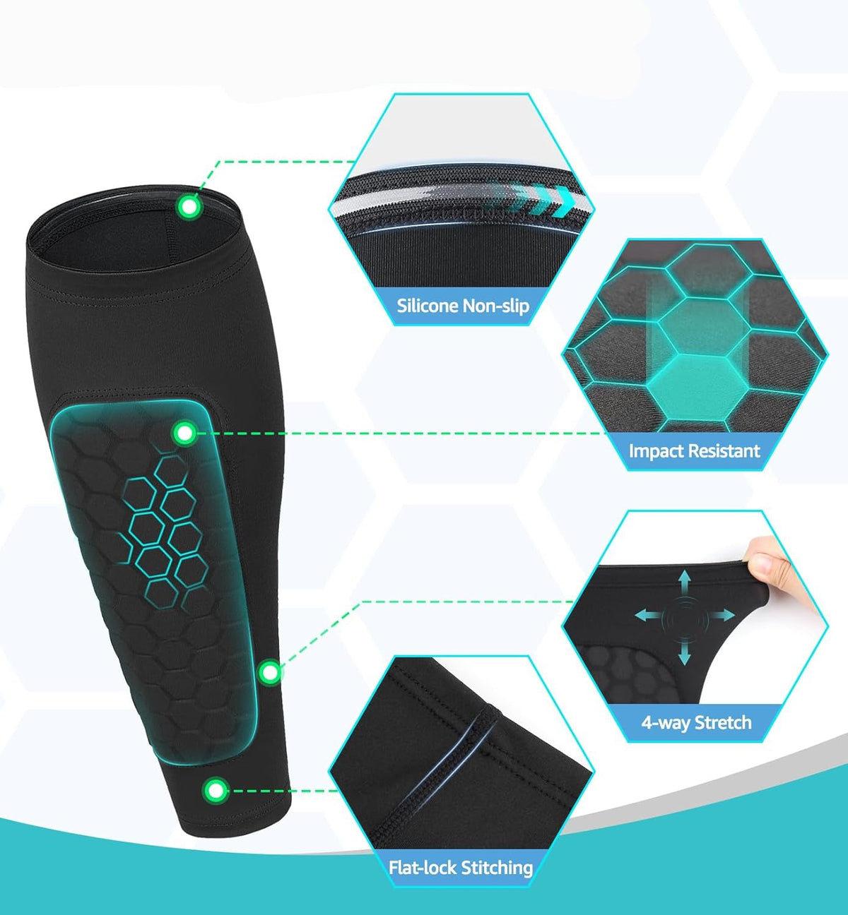 Ultimate Comfort Soccer Shin Guards
