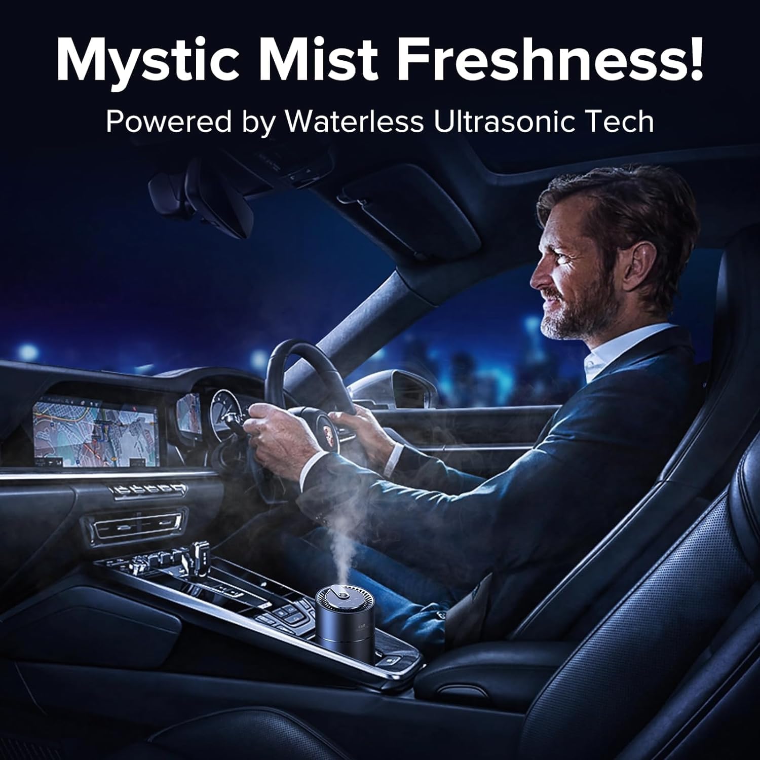 Effortless Aroma Car Diffuser with Custom Scents