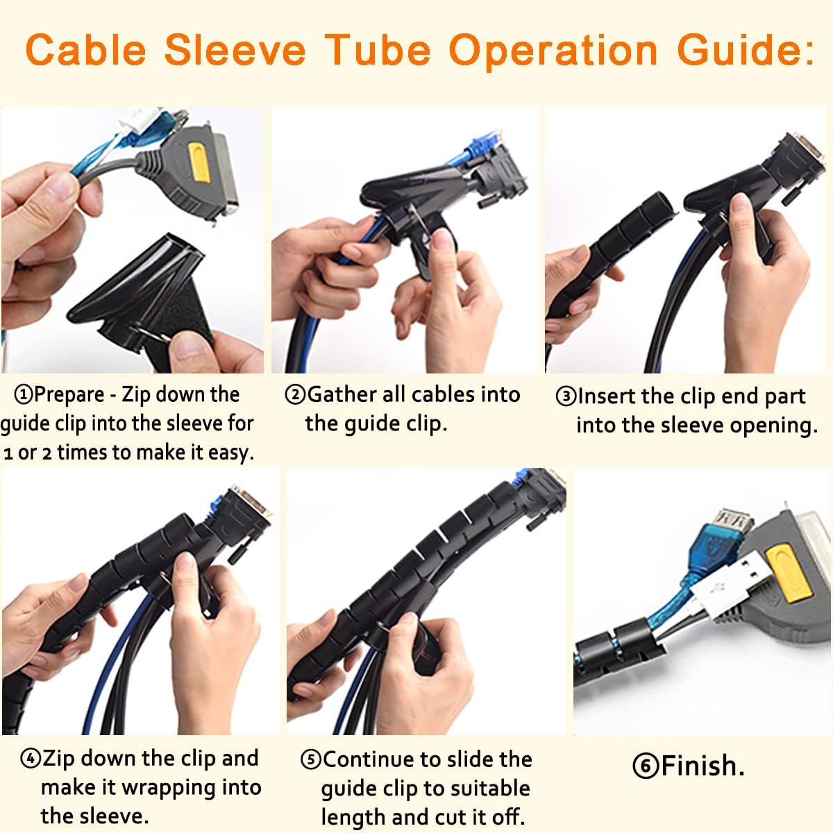 Desk Cable Management System for a Clutter-Free Workspace