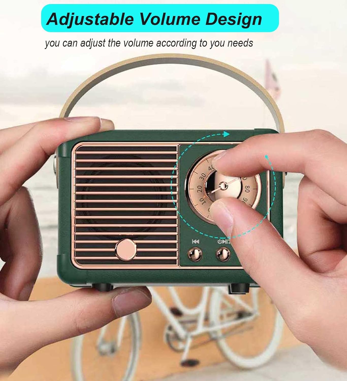 Vintage Vibe Bluetooth Sound Station