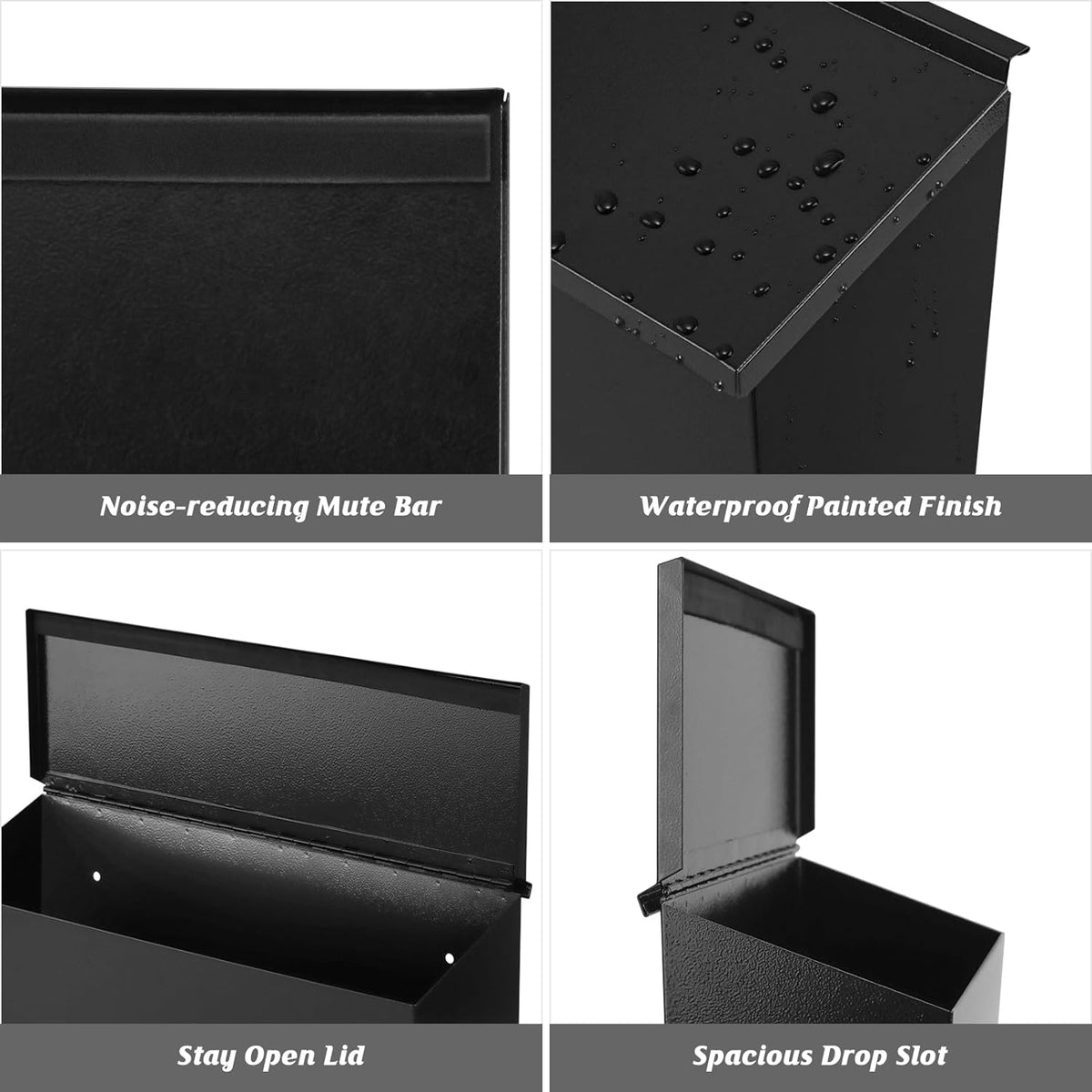 Spacious Wall-Mounted Mail Organizer