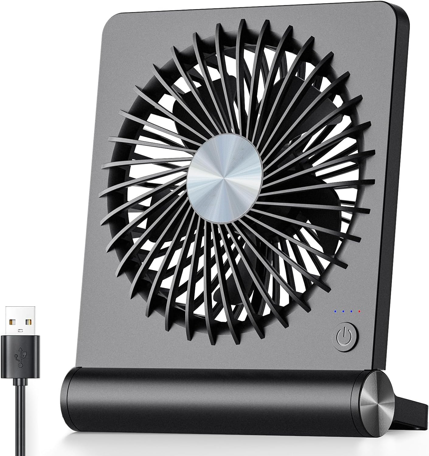 Whisper Breeze Compact Desk Fan