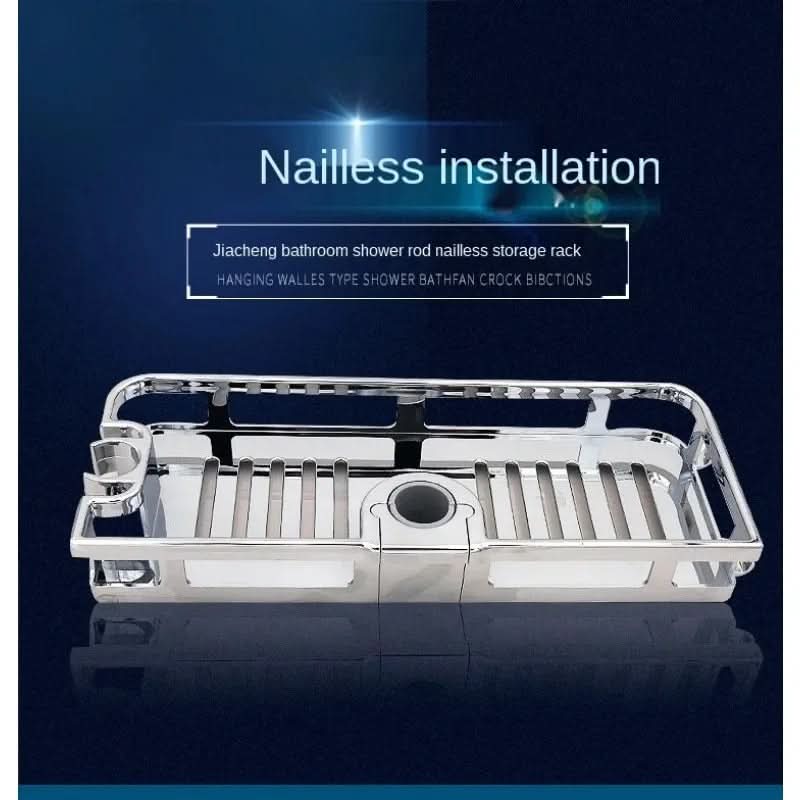 ShowerMate - Versatile Shower Rod Storage Shelf Organizer