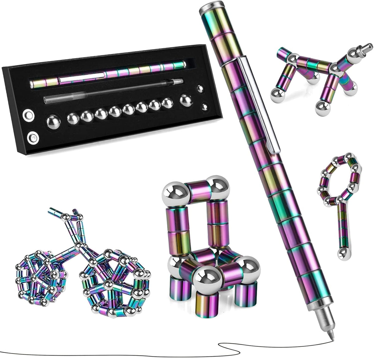 Creative Focus Pen for Stress Relief and Productivity