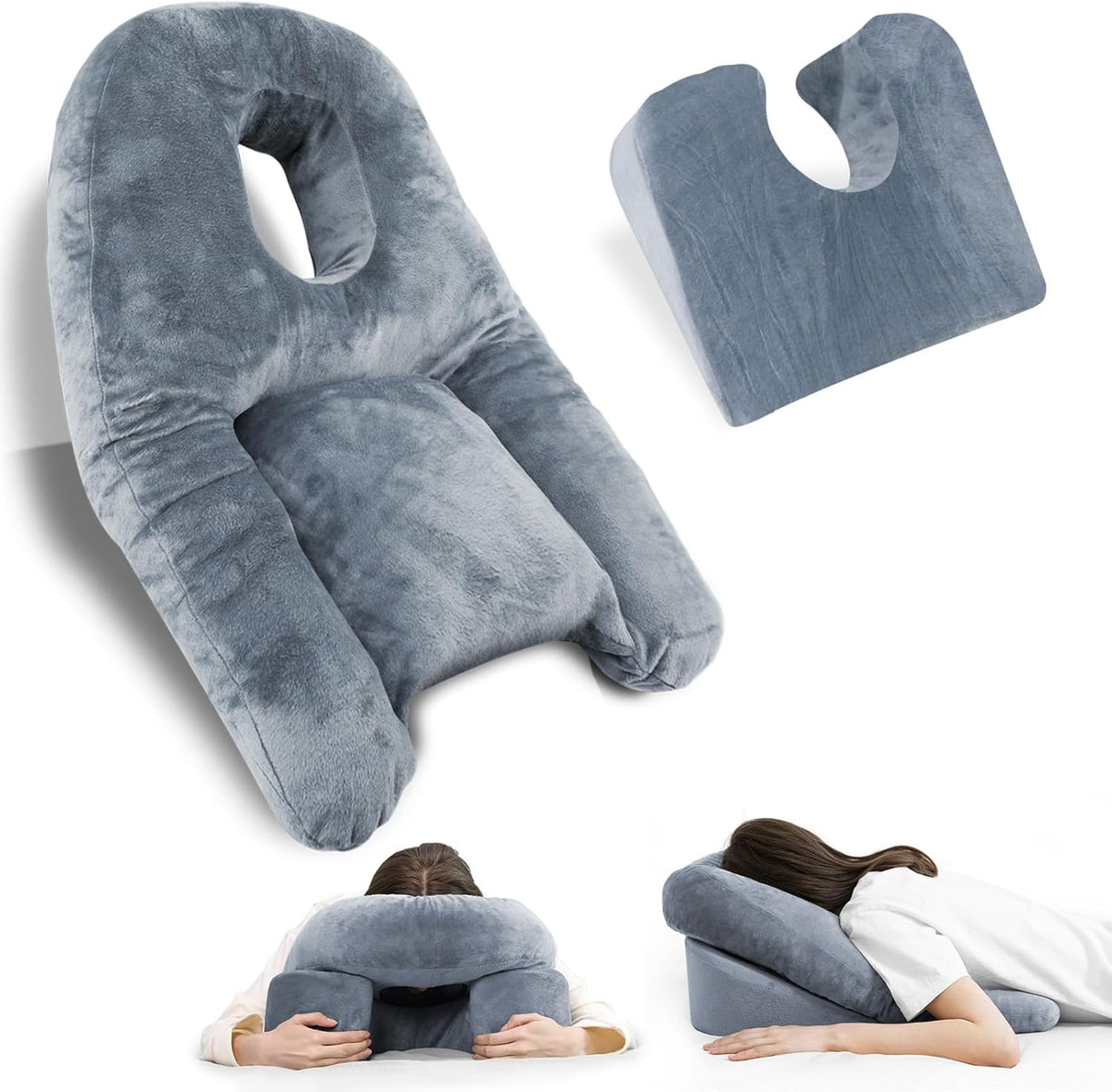Post-Surgery Comfort Pillow for Stomach Sleepers
