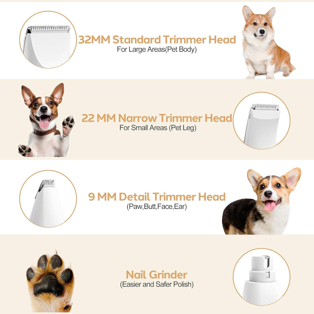 Pet Grooming Essentials Clipper Set