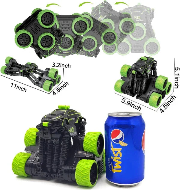 Dynamic 360° Rotating Remote-Control Car for Kids