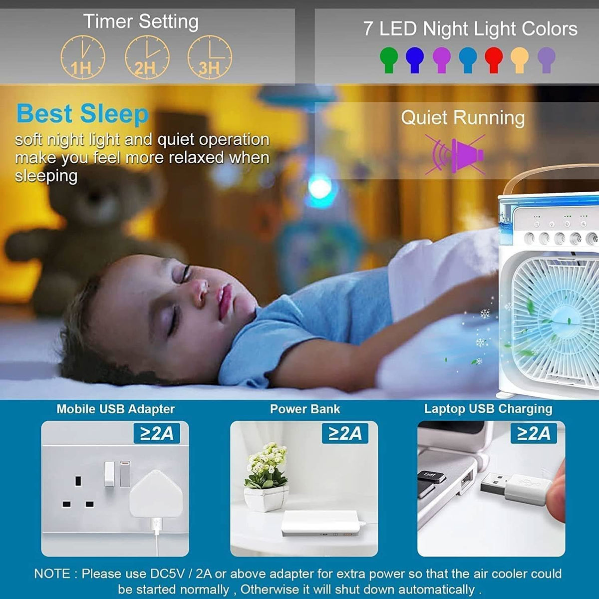 ChillSphere – Compact Personal Air Cooler for Ultimate Comfort