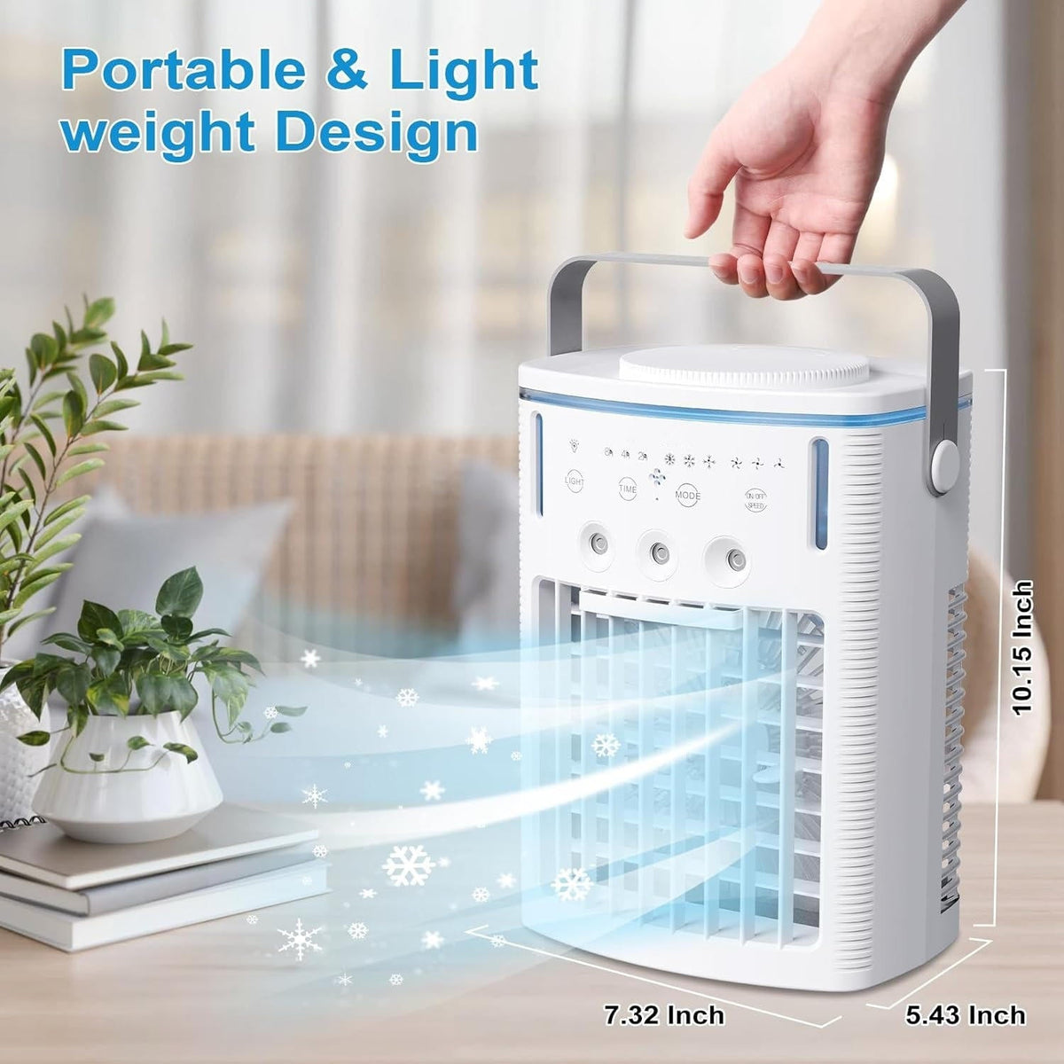 Compact Personal Air Cooler with Remote Control