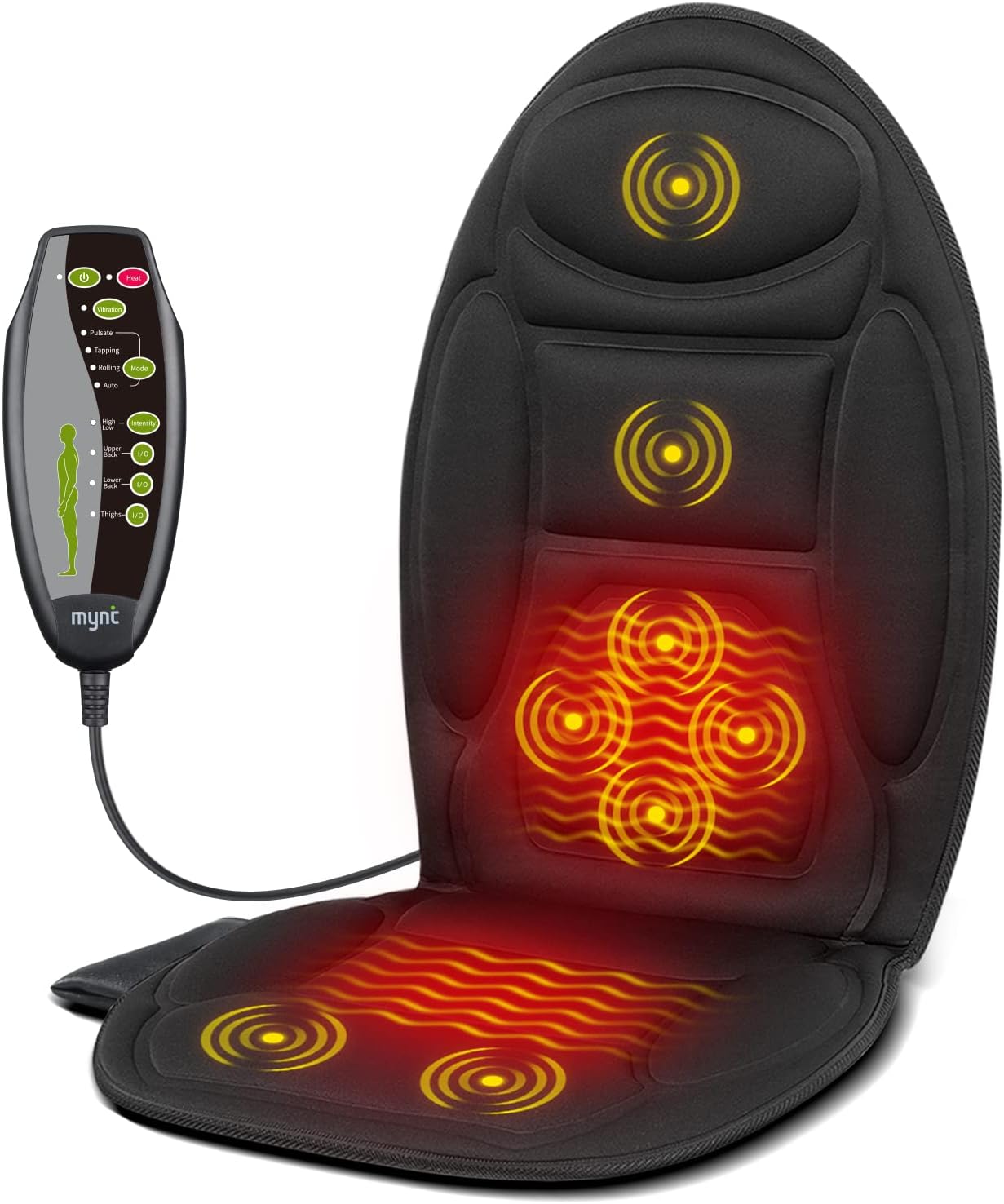 Ultimate Heated Massage Cushion for Car and Home Relaxation