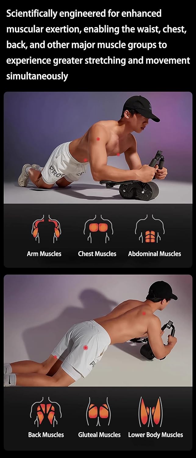 Core Strength Roller with Arm Support