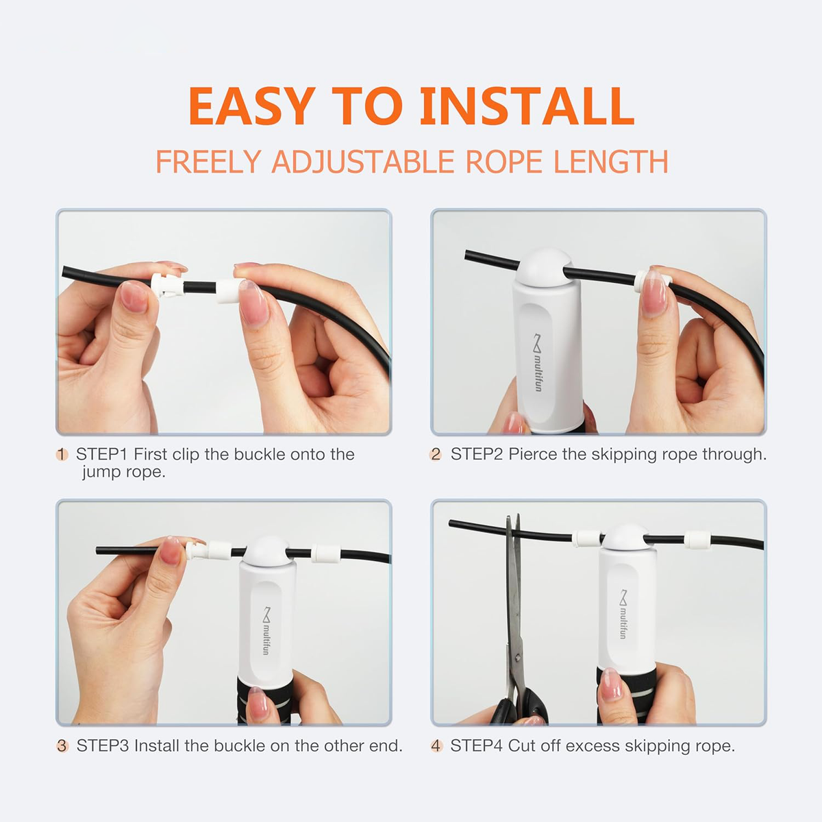 Calorie-Tracking Speed Jump Rope for Fitness Enthusiasts
