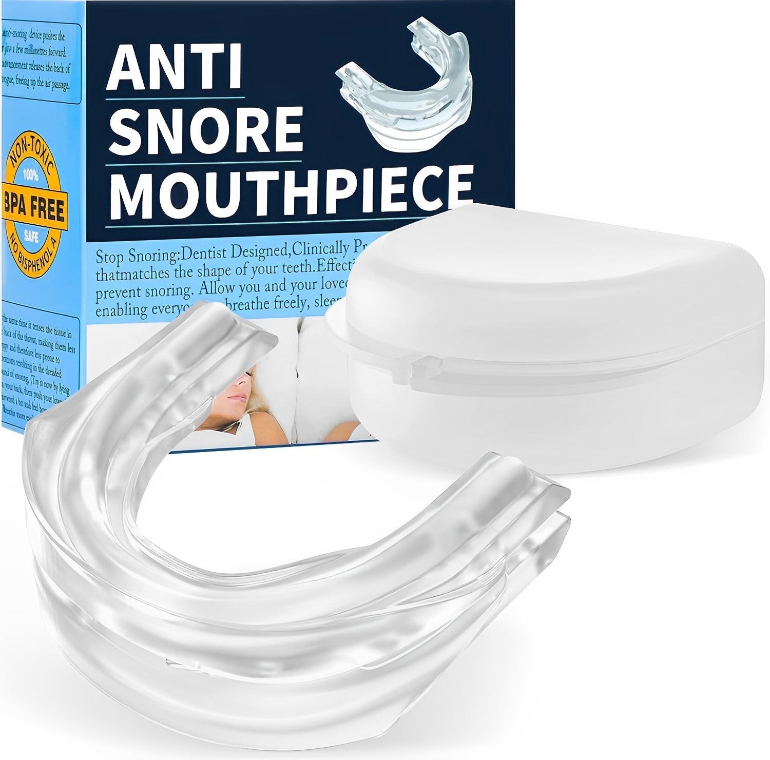 SnoreGuard Relief: Comfortable Sleep Apnea Mouthpiece