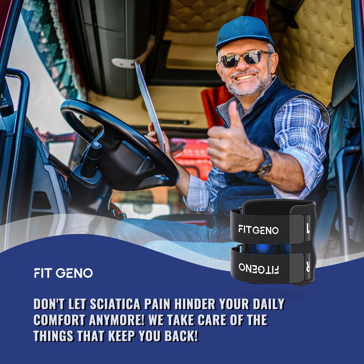 Revolutionary Knee Support for Sciatica Relief