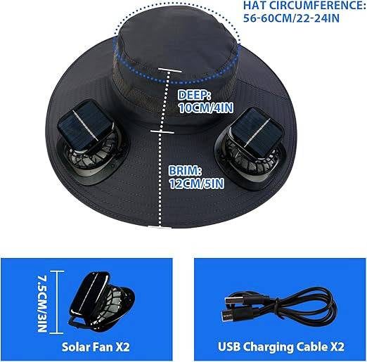 Cooling Adventure Hat for Outdoor Enthusiasts
