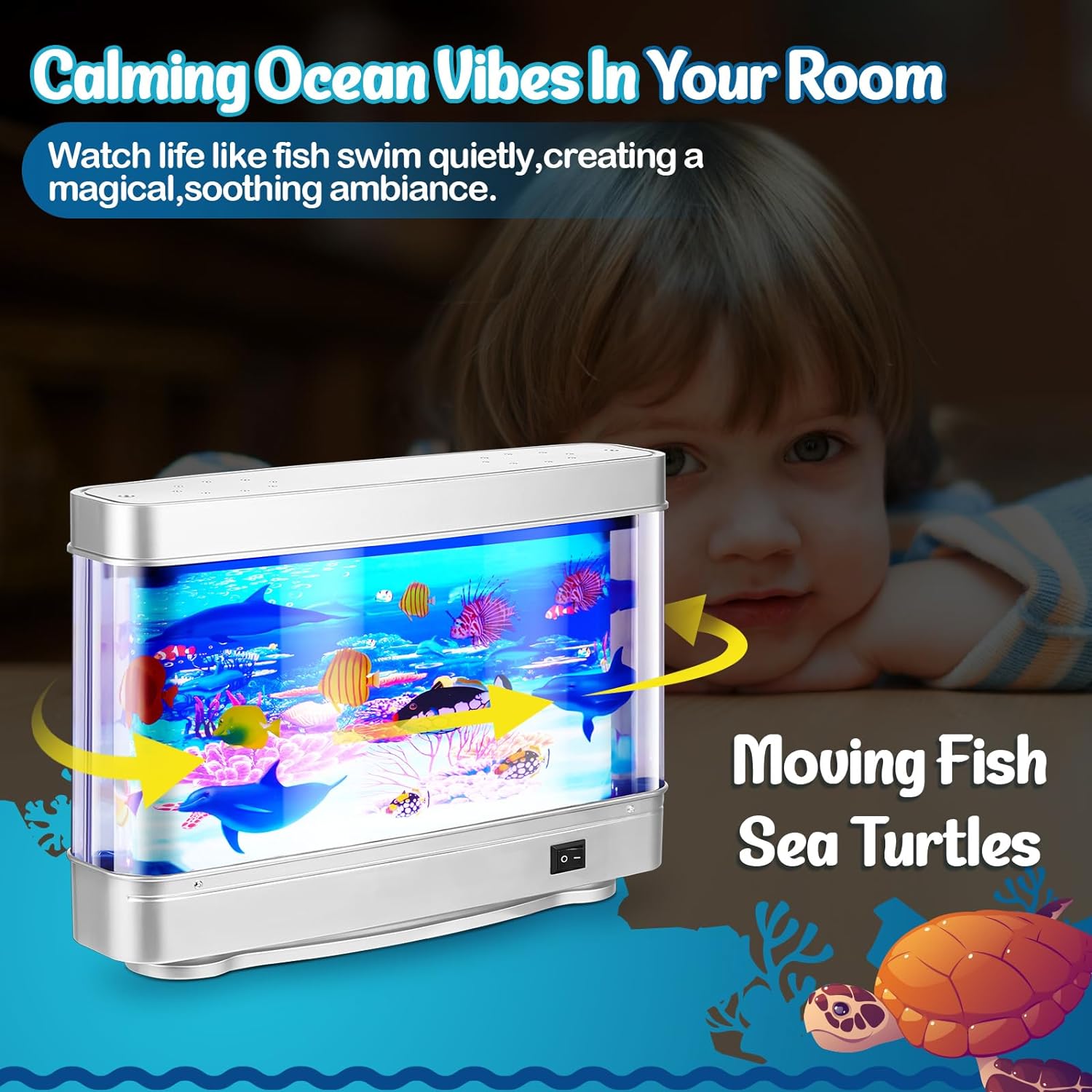 Serenity Wave Projector: Mini Ocean Experience