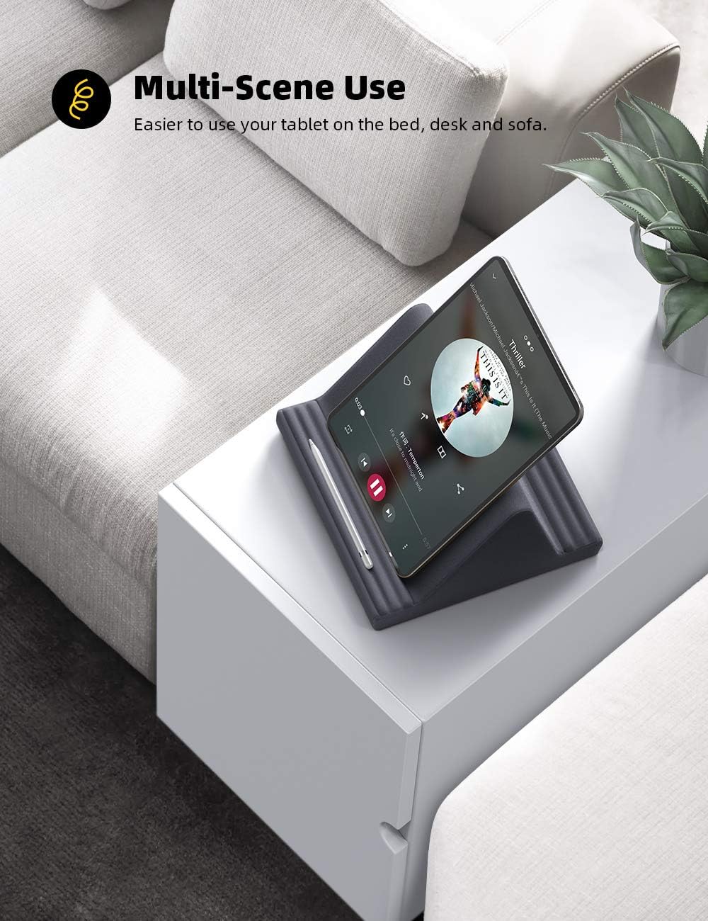 ComfyTech Multi-Angle Tablet Holder for Ultimate Convenience