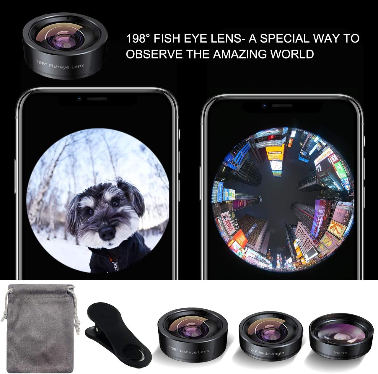 Versatile Smartphone Lens Kit for Stunning Photography
