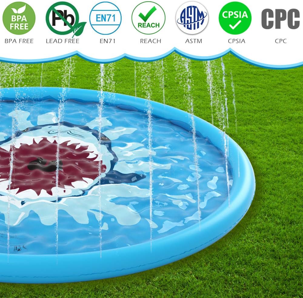 Ocean Adventure Water Play Mat for Kids
