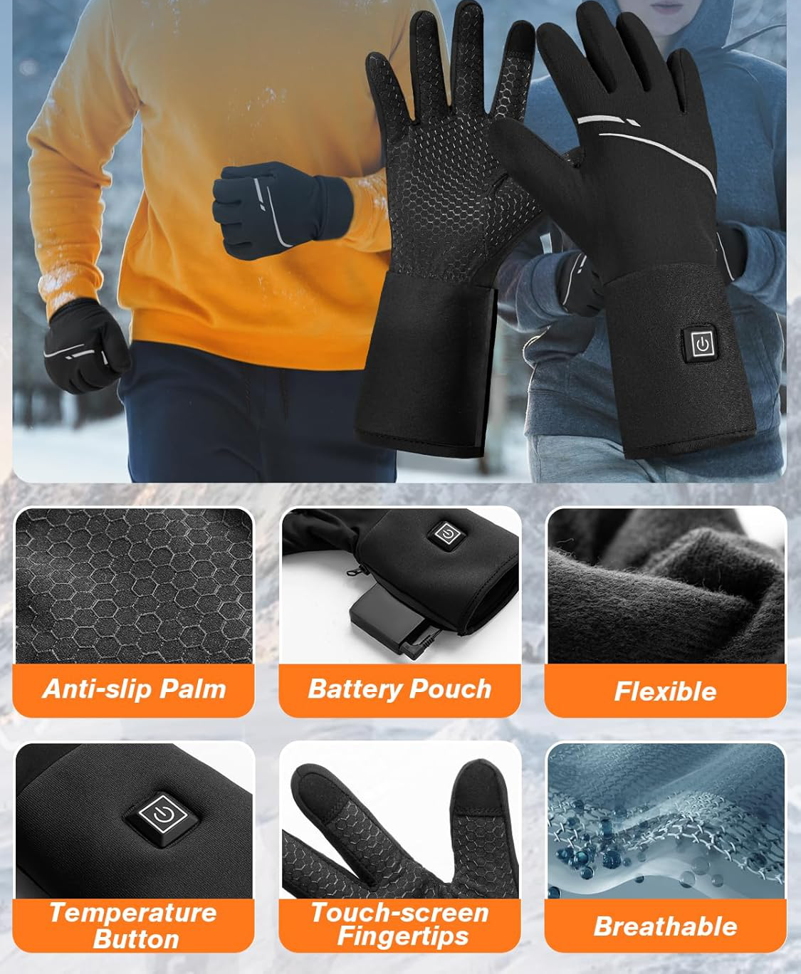 Ultra-Thin Thermal Glove Liners