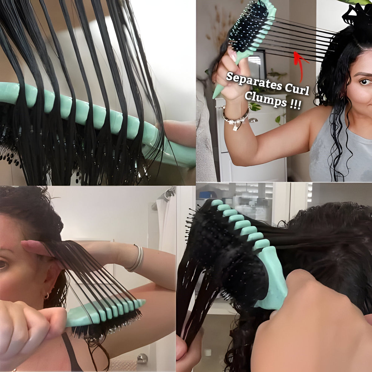 CurlCraft Detangling Brush for Perfect Curls