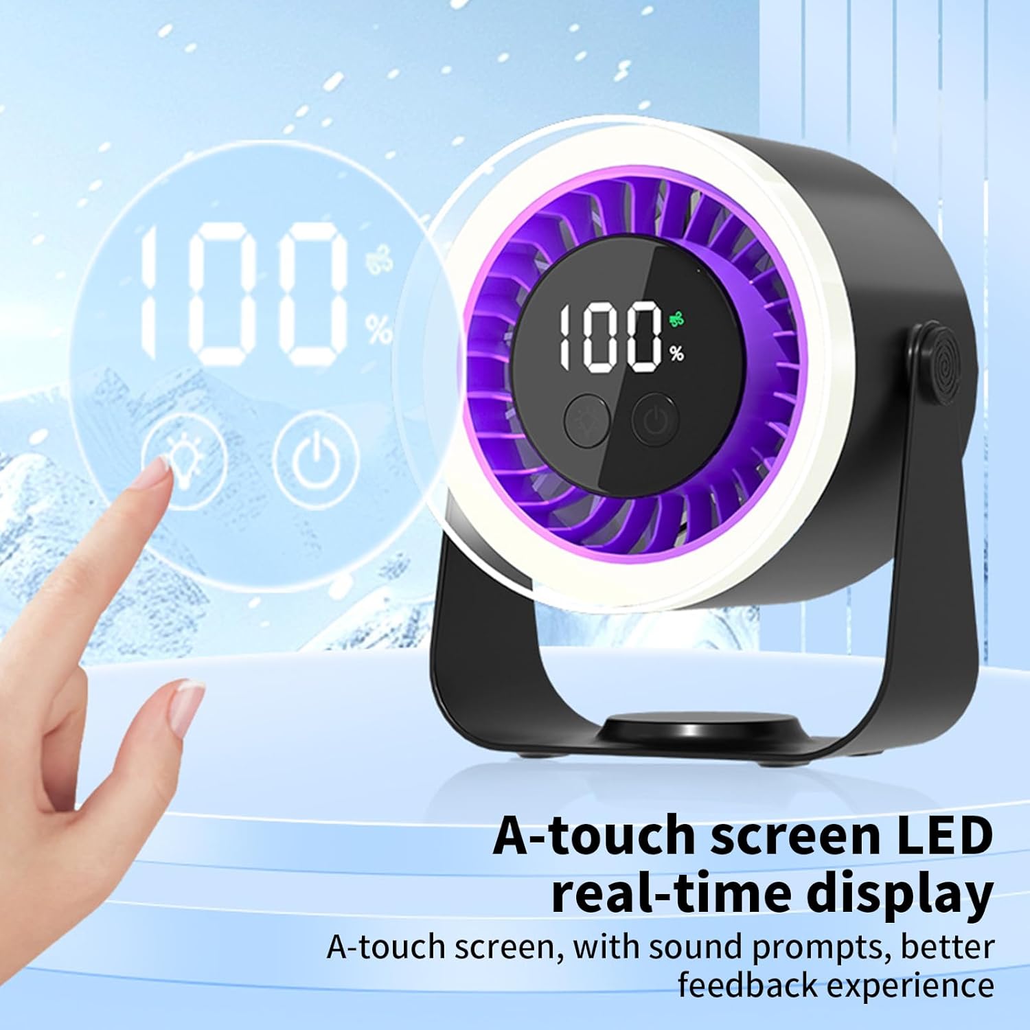 Table Fan with Silent Operation