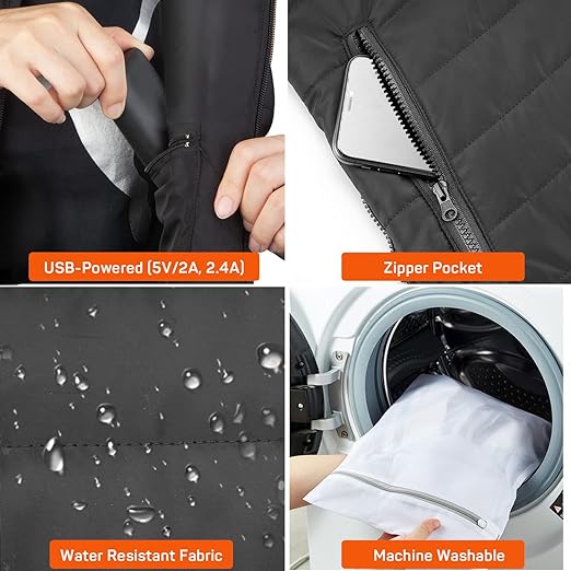 All-Weather USB-Powered Thermal Vest