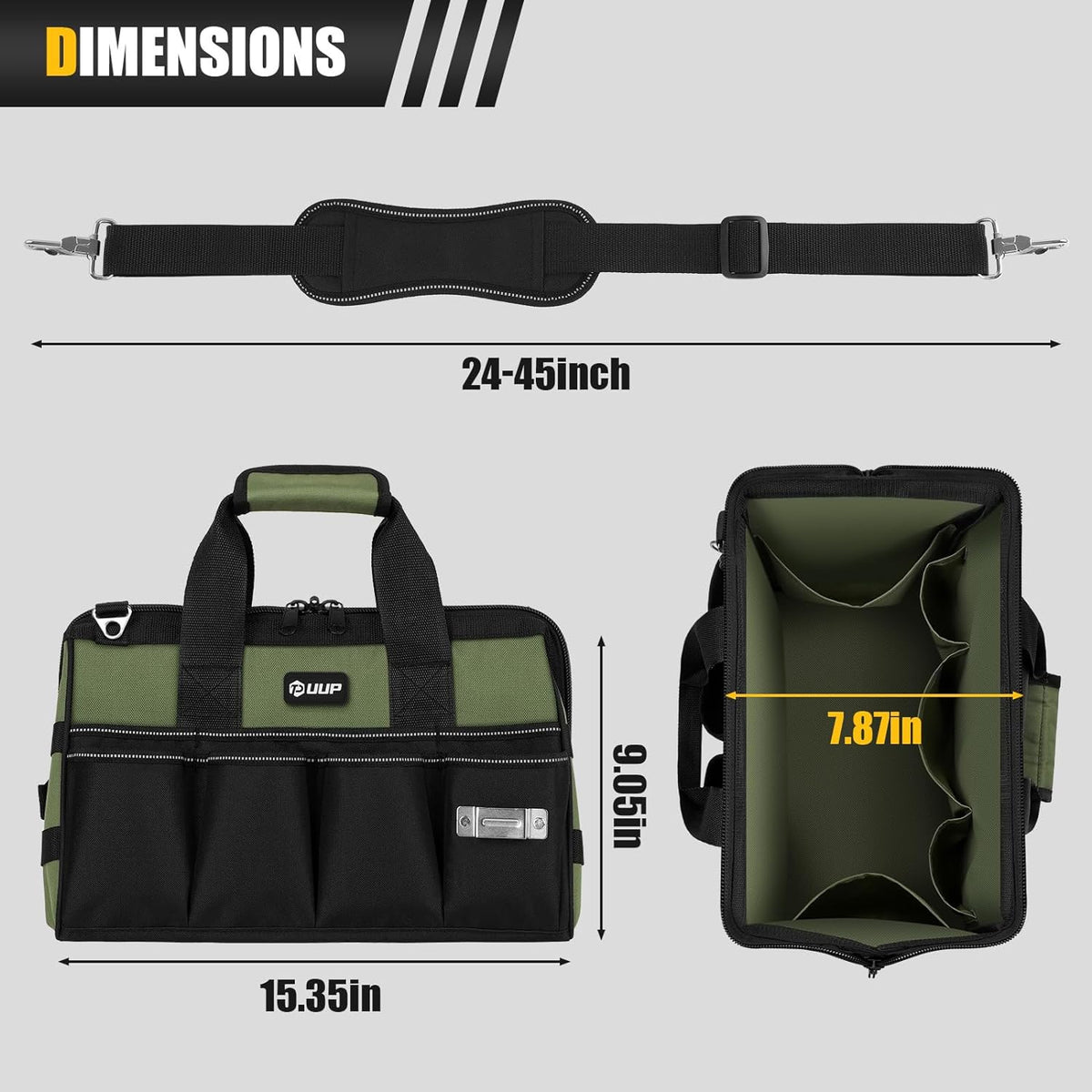 Ultimate Heavy-Duty Tool Carrier with Smart Organization