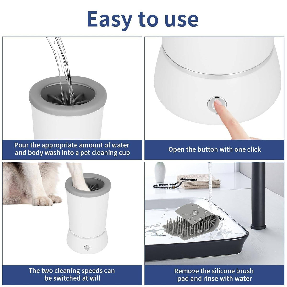 Effortless Pet Paw Cleaning Solution