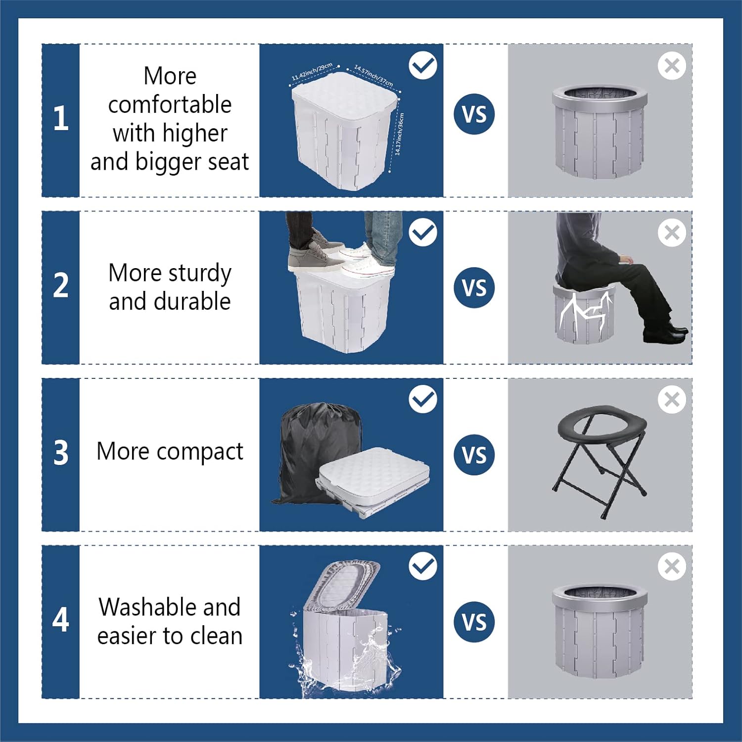 Ultimate Outdoor Convenience Toilet