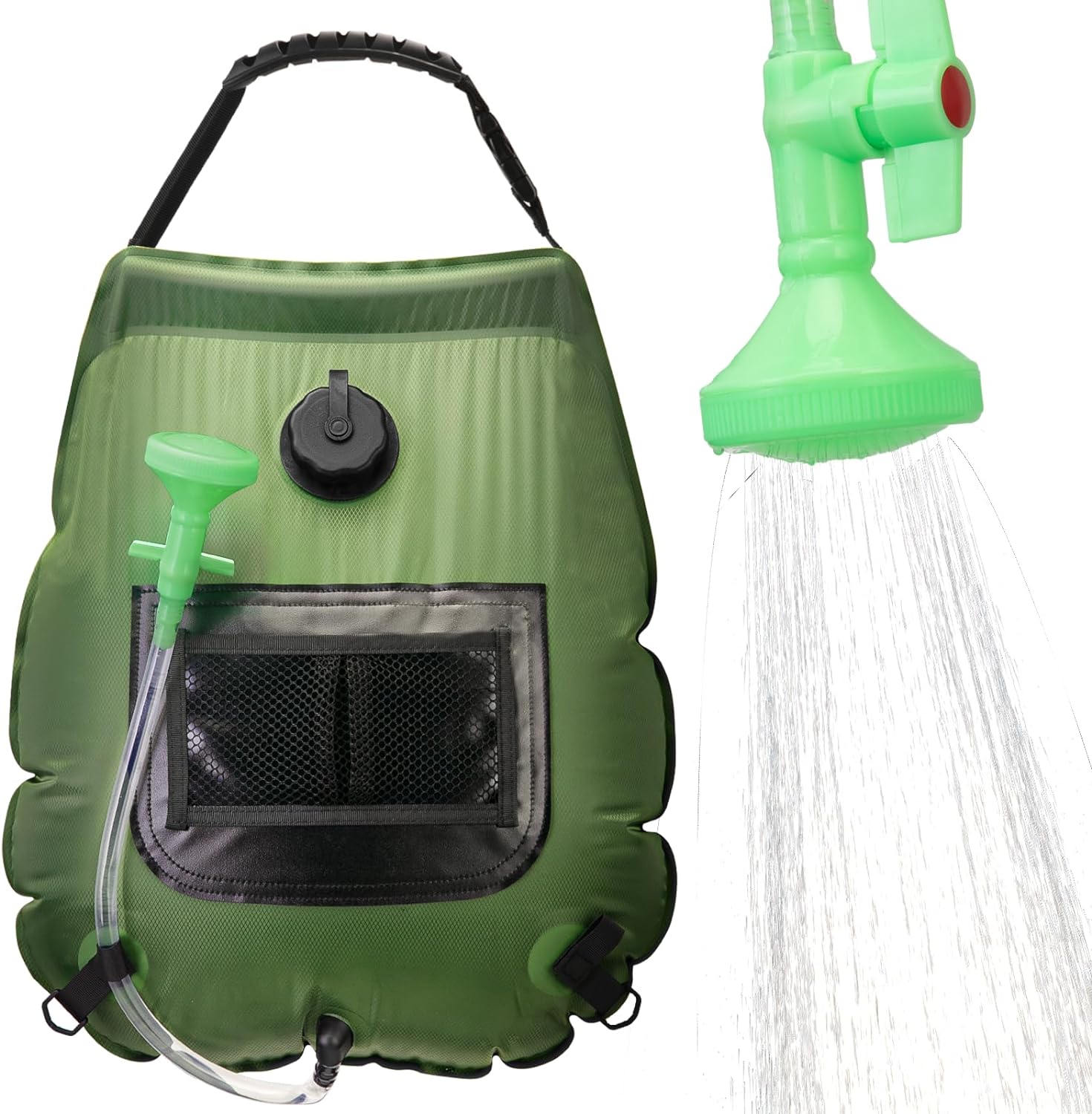Eco-Friendly Solar Shower Bag for Outdoor Adventures