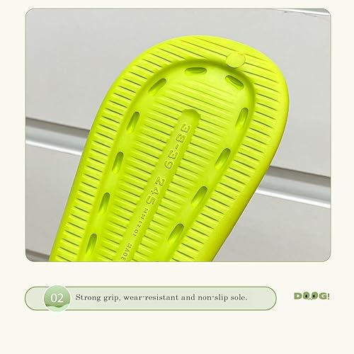 Playful Pup Open-Toe Slippers for Women