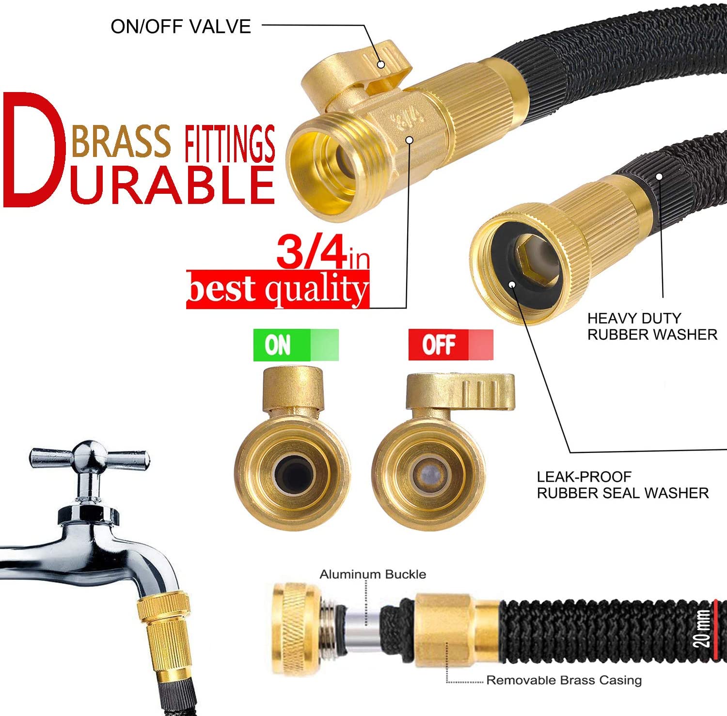Durable Expandable Watering Hose for Every Need