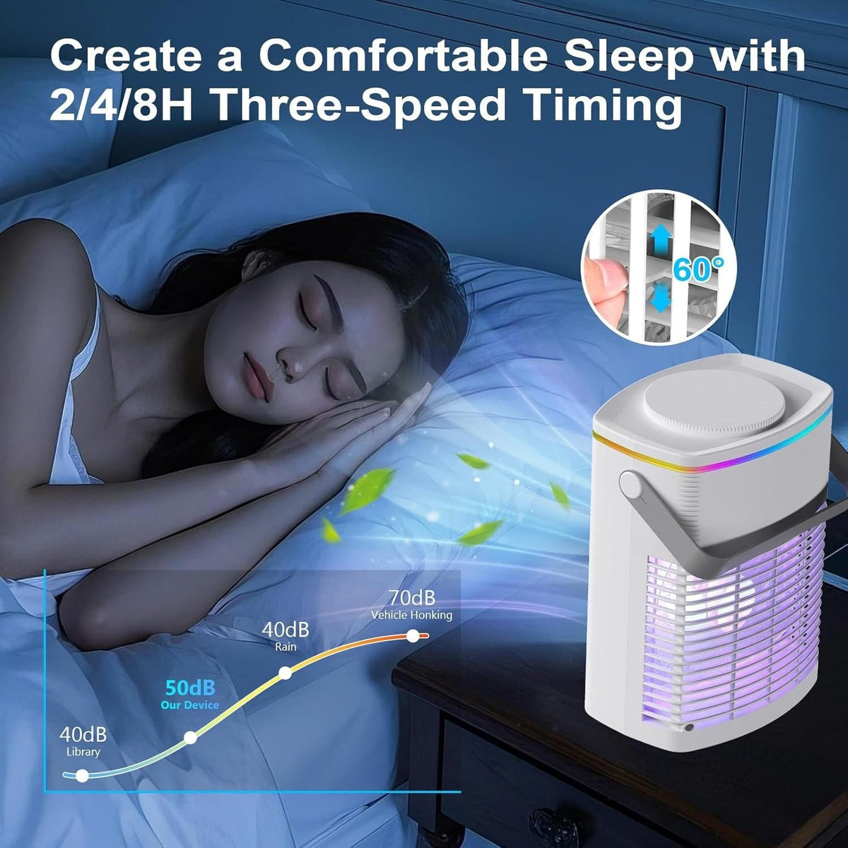 Compact Personal Air Cooler with Remote Control
