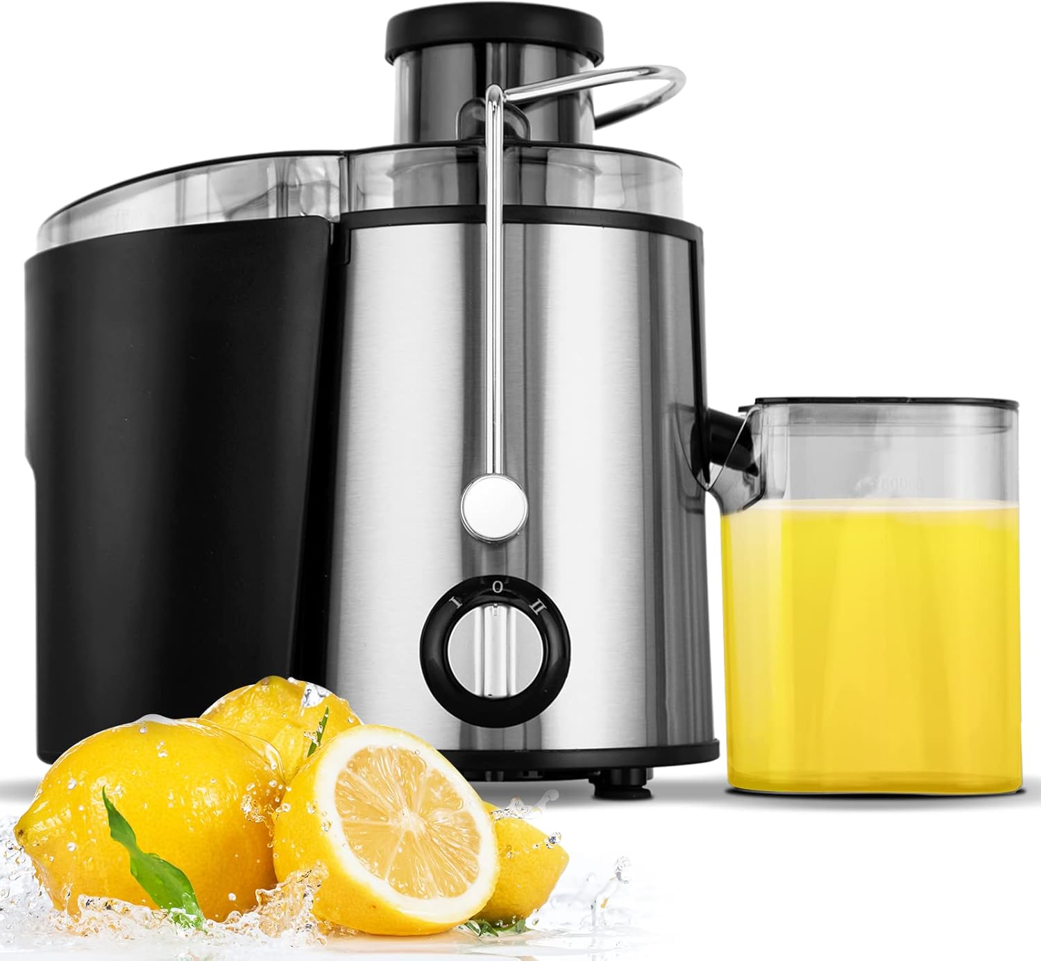 3-Speed Cold Press Juicer for Fresh Juice Extraction