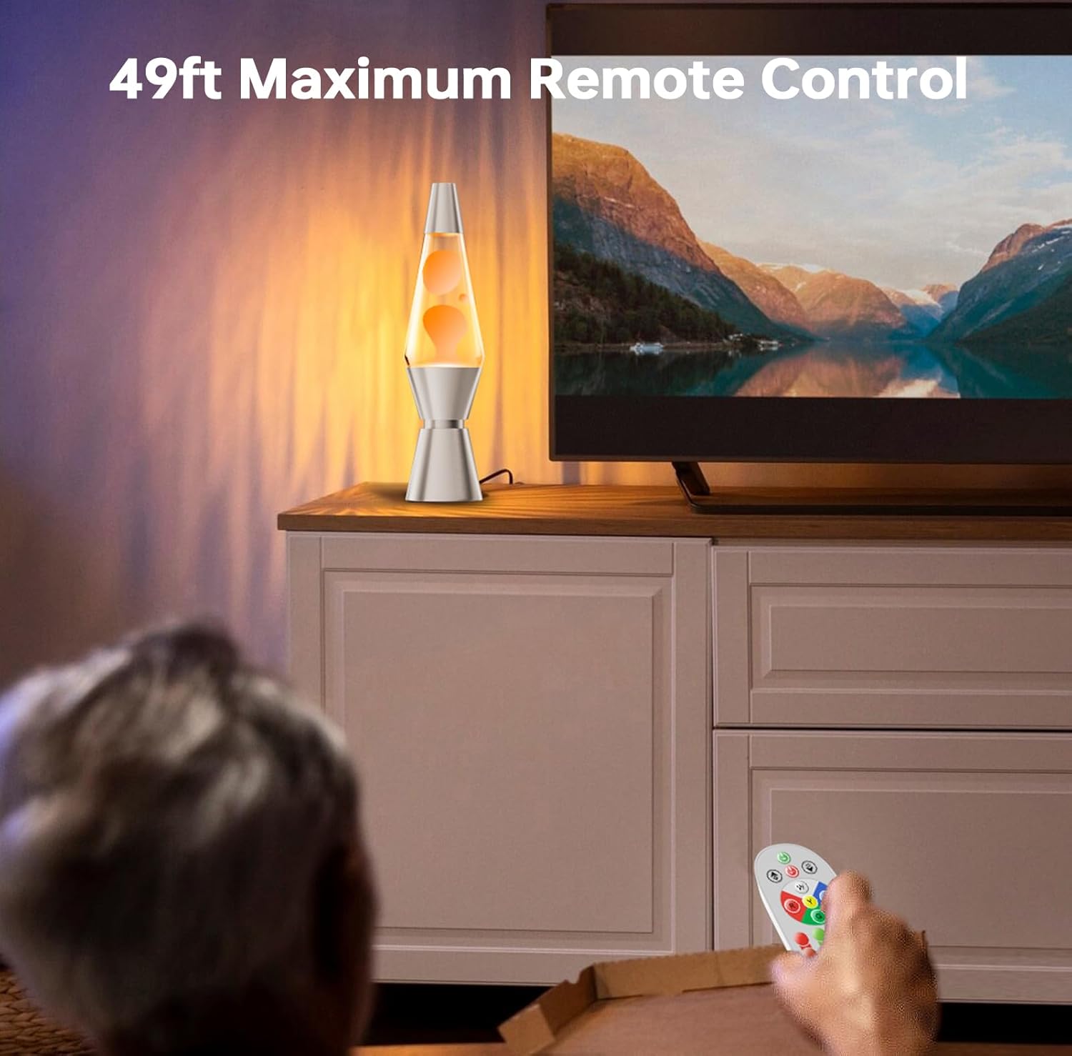 Soothing Glow LED Lamp for Relaxation and Ambiance