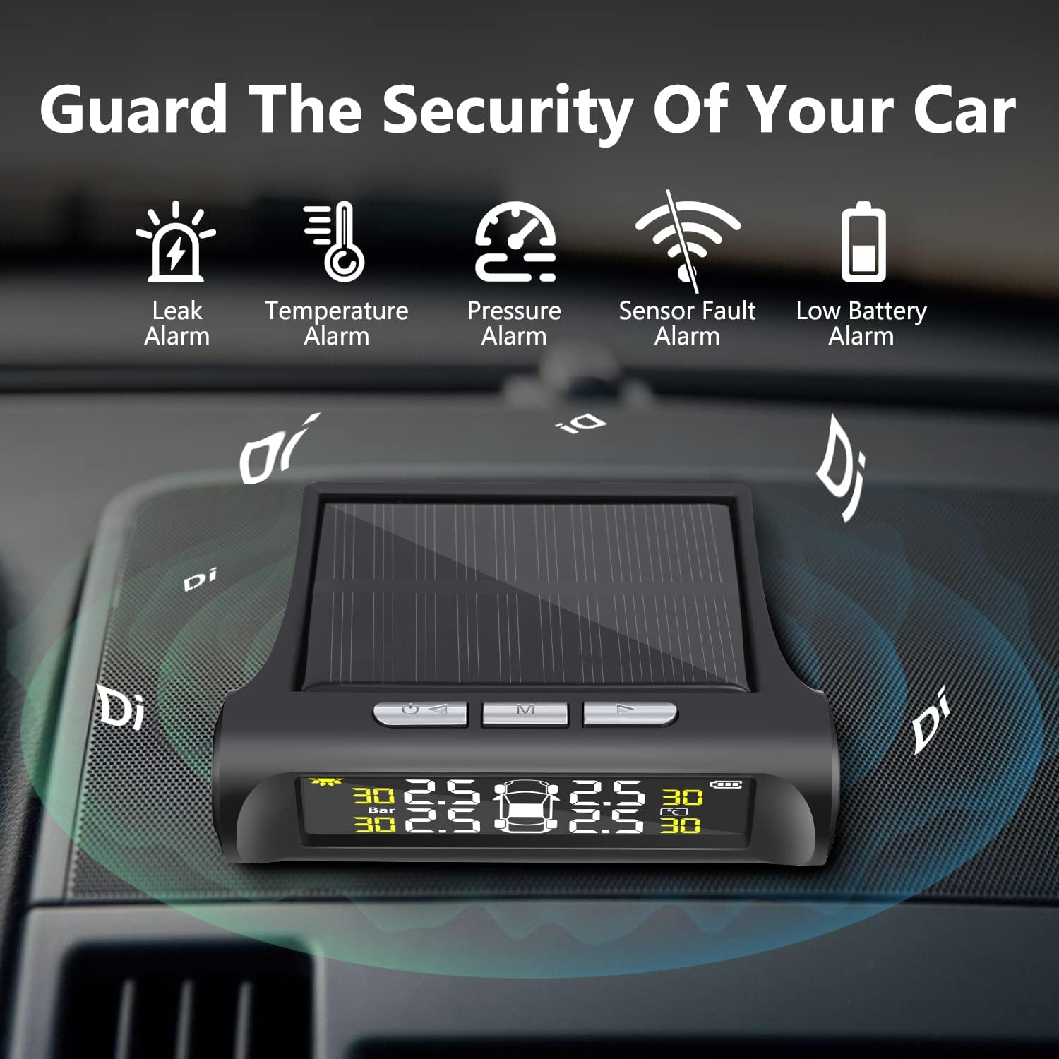 Real-Time Tire Pressure & Temperature Monitoring System