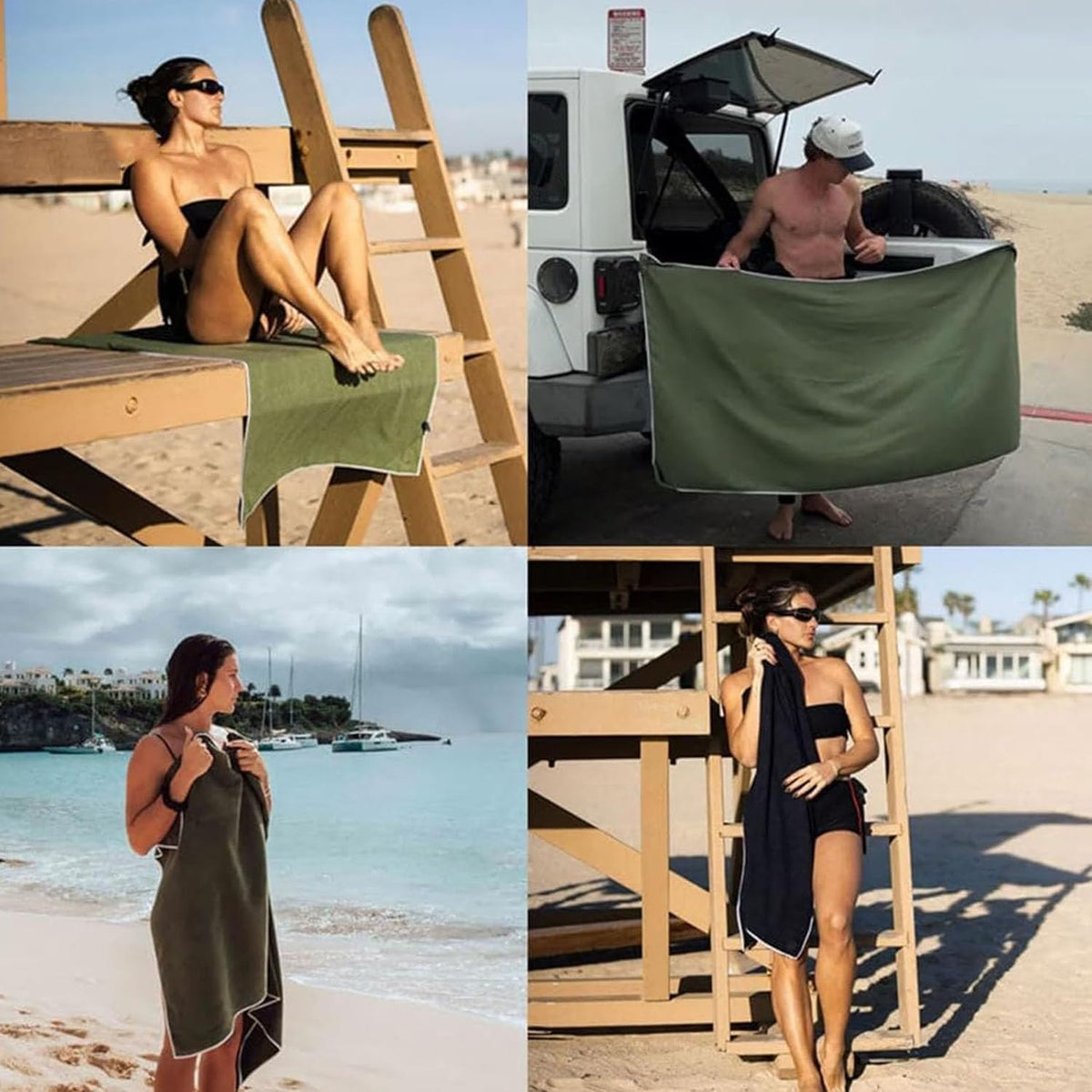 Ultimate Magnetic Quick-Dry Towel for Beach Adventures
