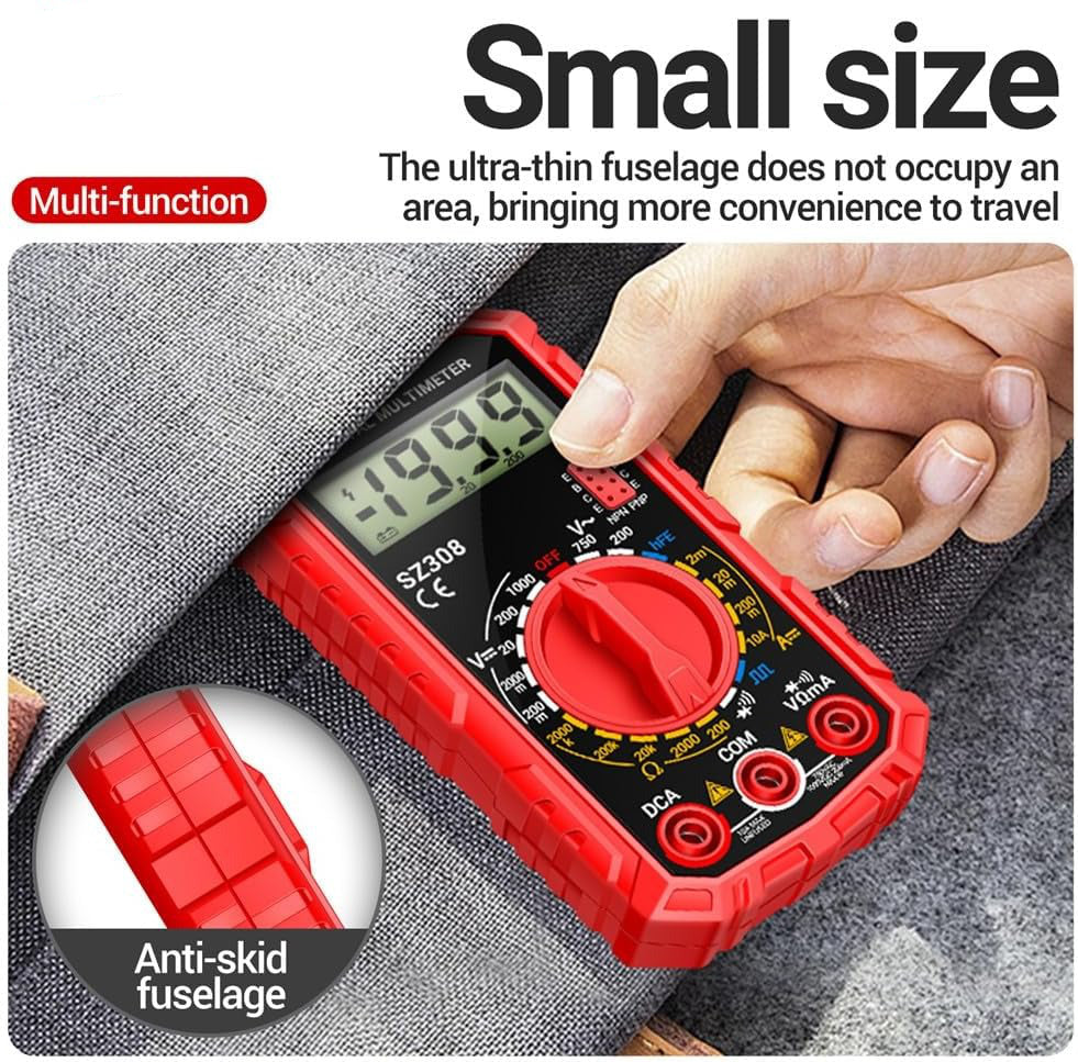 Precision Electrical Measurement Toolkit with Digital Display