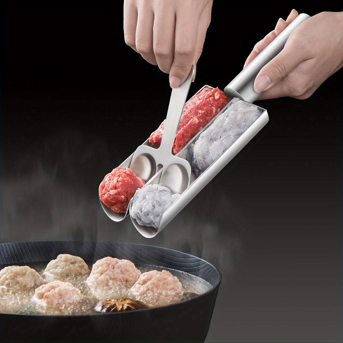 ChefSphere – Stainless Steel Meatball Shaping Tool