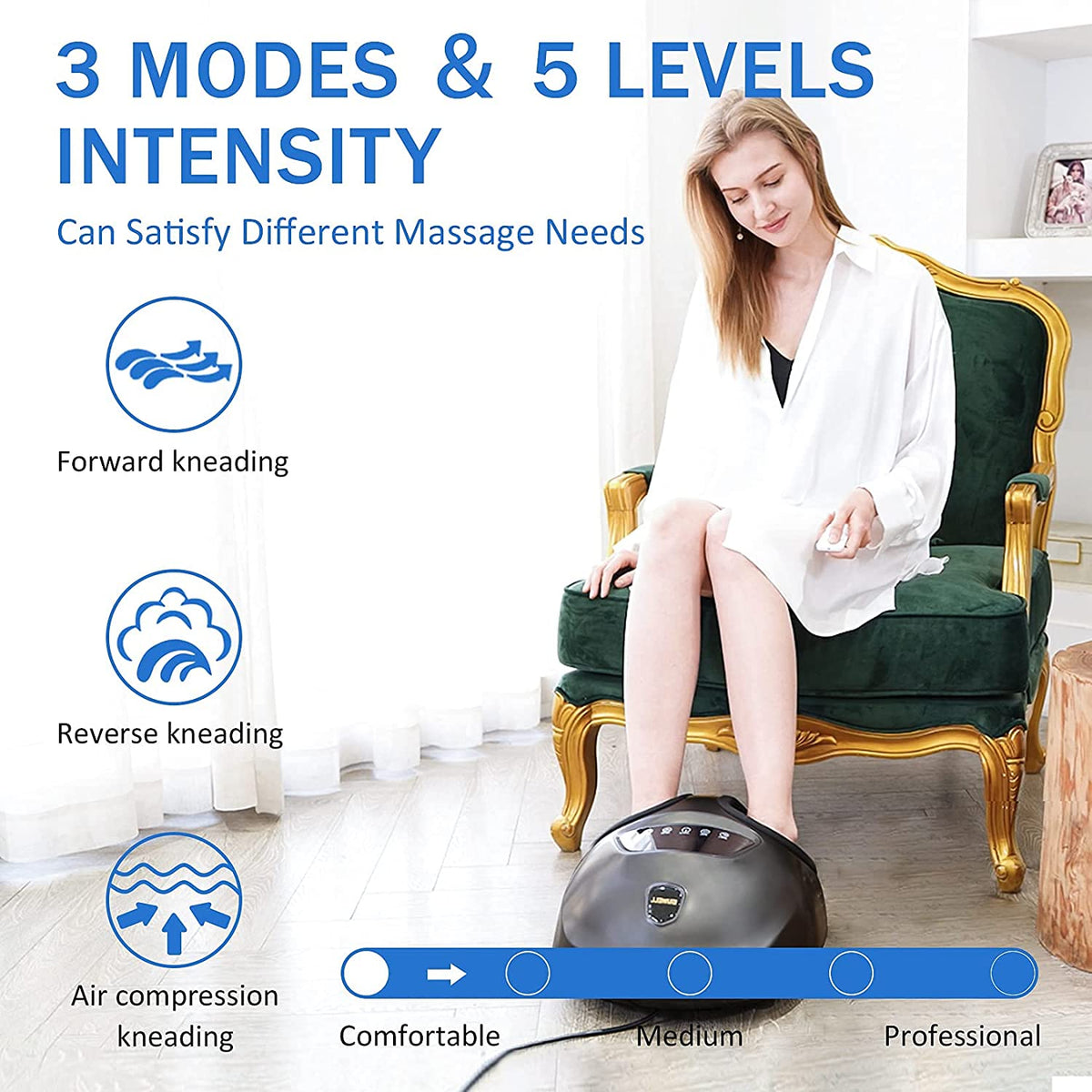 Ultimate Comfort Electric Foot Massager with Soothing Heat